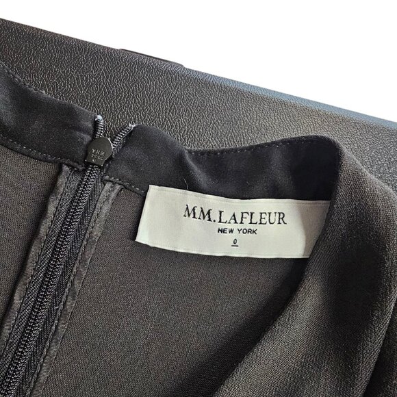 M.M Lafleur Womens Pencil Sheath Dress, Grey Black, Stretch, Office, Casual, 0 - Picture 6 of 9